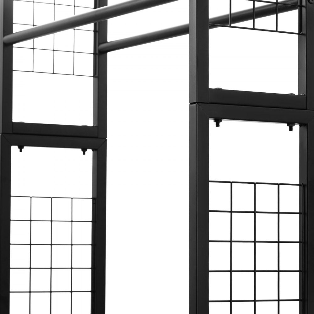 VEVOR 3D Printer Filament Storage Rack, 4-Tier 3D Printer Stand with Filament Storage, Spools Holder Racks Cart with Wheels, Filaments Organzied for 3D Printing Station, Office, Workshop (Shelf Only)