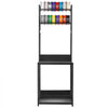 VEVOR 3D Printer Filament Storage Rack, 4-Tier 3D Printer Stand with Filament Storage, Spools Holder Racks Cart with Wheels, Filaments Organzied for 3D Printing Station, Office, Workshop (Shelf Only)