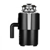 VEVOR Food Waste Garbage Disposal, 3/4HP 1500RPM AC Motor, Continuous Feed Kitchen Sink Garbage Disposer, 3-Bolt Mount Food Waste Grinding System with Splash Guard & Power Cord for Kitchens