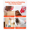 VEVOR Clear Packing Tape, 3 inches Core, 12 Rolls 1.88 Inches x 65 Yards Packing Tape with Dispenser, 2.7 Mil Heavy Duty Packaging Tape Designed for Moving, Storage and Packing, Shipping and Mailing