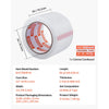 VEVOR Clear Packing Tape, 3 inches Core, 24 Rolls 3 Inches x 65 Yards Packing Tape, 2.7 Mil Thick, Heavy Duty Packaging Tape Designed for Moving, Storage and Packing, Shipping and Mailing, Office
