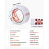 VEVOR Clear Packing Tape, 3 inches Core, 36 Rolls 1.88 Inches x 65 Yards Packing Tape, 2.7 Mil Thick, Heavy Duty Packaging Tape Designed for Moving, Storage and Packing, Shipping and Mailing, Office