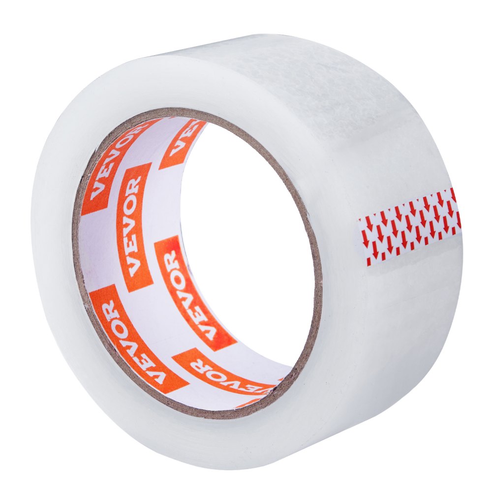 VEVOR Clear Packing Tape, 3 inches Core, 36 Rolls 1.88 Inches x 65 Yards Packing Tape, 2.7 Mil Thick, Heavy Duty Packaging Tape Designed for Moving, Storage and Packing, Shipping and Mailing, Office