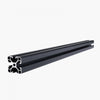 VEVOR 4PCS 23.6 in (600 mm) T Slot 4040 Aluminum Extrusion Profile, European Standard Anodized Linear Rail, High-Strength Extruded Aluminum Rail for 3D Printer, CNC Machine DIY, Laser Engraving, Black