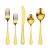 VEVOR 100-Piece Gold Silverware Set, Food-Grade Stainless Steel Flatware Utensils for 20, Mirror Finished Cutlery Set, Dishwasher Safe Eating Tableware for Kitchen Home, Include Knife Fork Spoon