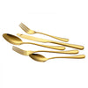 VEVOR 60-Piece Gold Silverware Set, Food-Grade Stainless Steel Flatware Utensils for 12, Mirror Finished Cutlery Set, Dishwasher Safe Eating Tableware for Kitchen Home, Include Knife Fork Spoon