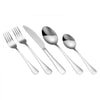 VEVOR 30-Piece Silverware Set, Food-Grade Stainless Steel Flatware Utensils, Mirror Finished Cutlery Set, Dishwasher Safe Eating Tableware for Kitchen Home, Service for 6, Include Knife Fork Spoon