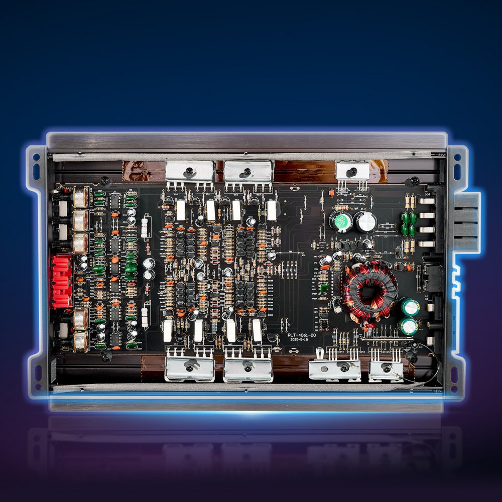 VEVOR 4 Channel Car Audio Amplifier 2 Ohm Stable Bridgeable Class A/B Full Range Amp Max Power 4 x 200W @ 4 Ohm / 4 x 400W @ 2 Ohm for Car SUV Truck Off-Road