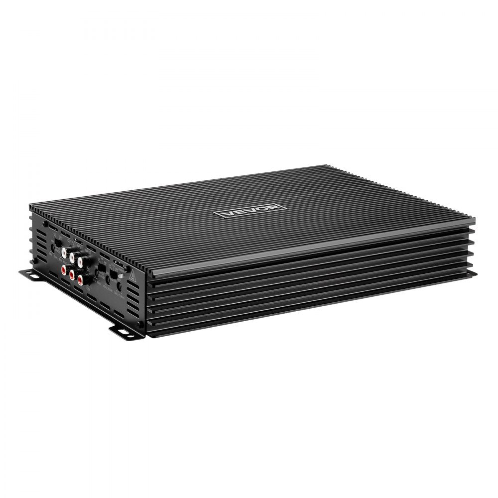 VEVOR 4 Channel Car Audio Amplifier 2 Ohm Stable Bridgeable Class A/B Full Range Amp Max Power 4 x 200W @ 4 Ohm / 4 x 400W @ 2 Ohm for Car SUV Truck Off-Road