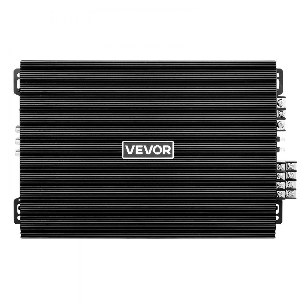 VEVOR 4 Channel Car Audio Amplifier 2 Ohm Stable Bridgeable Class A/B Full Range Amp Max Power 4 x 200W @ 4 Ohm / 4 x 400W @ 2 Ohm for Car SUV Truck Off-Road