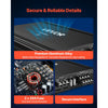 VEVOR 4 Channel Car Audio Amplifier 2 Ohm Stable Bridgeable Class A/B Full Range Amp Max Power 4 x 250W @ 4 Ohm / 4 x 500W @ 2 Ohm for Car SUV Truck Off-Road