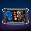 VEVOR 4 Channel Car Audio Amplifier 2 Ohm Stable Bridgeable Class D Full Range Amp Max Power 4 x 120W @ 4 Ohm / 4 x 200W @ 2 Ohm for Car SUV Truck Off-Road