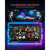 VEVOR 4 Channel Car Audio Amplifier 2 Ohm Stable Bridgeable Class D Full Range Amp Max Power 4 x 500W @ 4 Ohm / 4 x 1000W @ 2 Ohm for Car SUV Truck Off-Road
