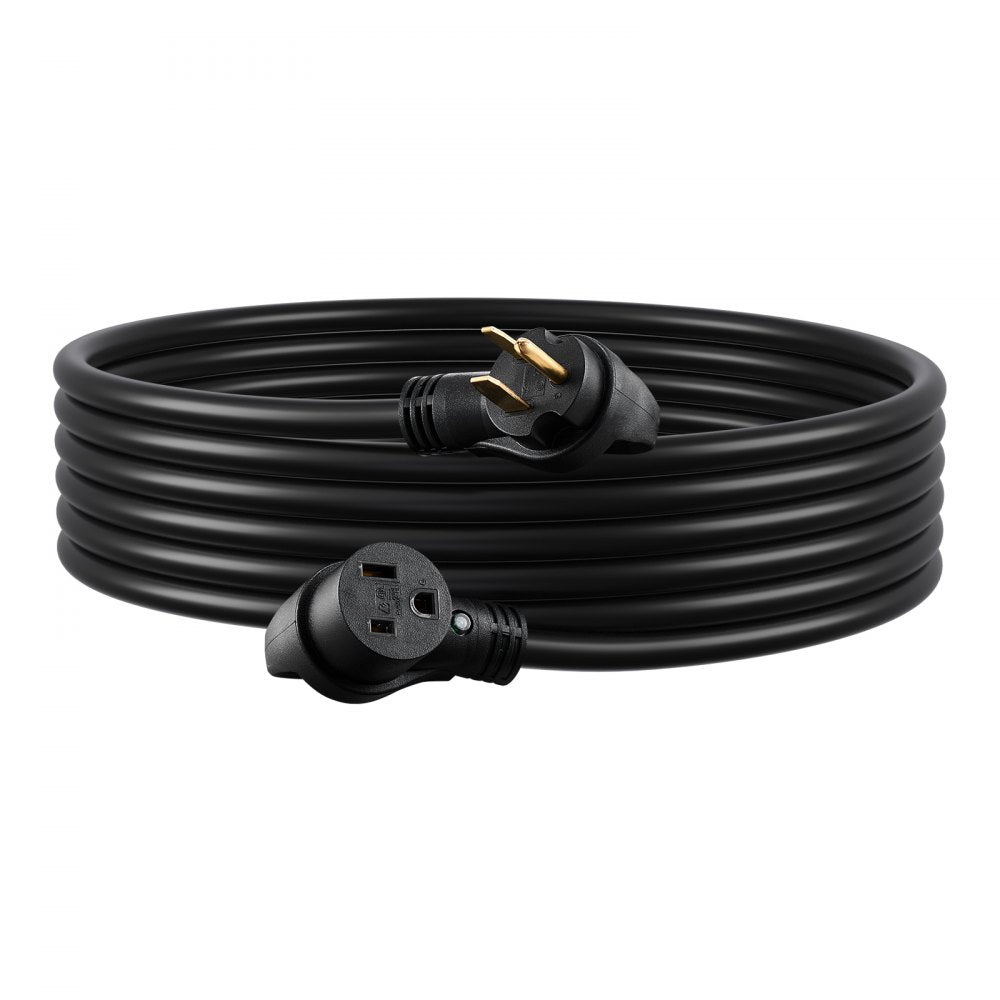 VEVOR Welder Extension Cord, 30 Amp 50 ft, Extension Cord for Portable Welders, NEMA 6-50P, 10/3 AWG, 250V, 7500W Heavy Duty Pure Copper Welder Cable, for Outdoor MIG TIG Plasma, STW Weather-proof