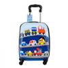 VEVOR Kids Luggage Set, 5 Piece, 18 Inch Hardside Rolling Wheels Suitcase with Backpack & U-shape Pillow, Truck Kids Carry on Luggage Set, Holiday Birthday Gift for Girls Boys, Airline Approved