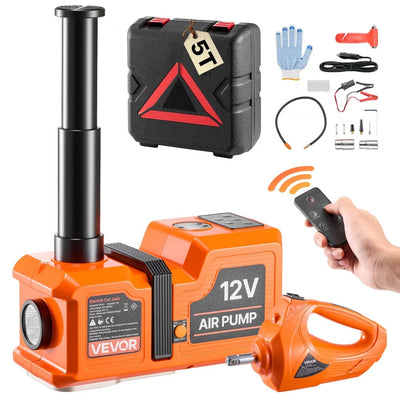 Vevor Electric Hydraulic Car Jack Tire Change Kit New