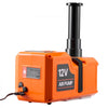VEVOR 5T Electric Hydraulic Car Jack with Built-in Air Pump & Impact Wrench, Remote Control Floor Lift Jack, 6.1-17.7 in Lifting Height, Portable Tire Change Tool Inflator Pump for SUV Sedan Pickup