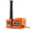 VEVOR 5T Electric Hydraulic Car Jack with Built-in Air Pump & Impact Wrench, Remote Control Floor Lift Jack, 6.1-17.7 in Lifting Height, Portable Tire Change Tool Inflator Pump for SUV Sedan Pickup