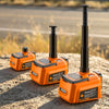 VEVOR 5T Cordless Electric Car Jack with Remote Control & 3600mAh Battery, 12V Hydraulic Car Floor Jack, 6.1-17.7 in Lift Height, Portable Tire Change Tool with LED Light for SUV Sedan Pickup MPV