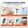 VEVOR Telescoping Pole, 6 to 24 FT Pole, Extension Multi-Purpose Pole, Sturdy Aluminum Alloy Paint Extendable Pole with Flip-Lock Design, Telescopic Pole for Painting, Dusting and Cleaning