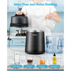VEVOR Water Distiller, 6L 1.6 Gallon Larger Pure Water Purifier Filter For Home Table Countertop, 900W Plastic Distilled Maker, Stainless Steel Interior Drinking Machine to Make Clean Waters, Black