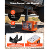 VEVOR 6 Ton Electric Hydraulic Car Jack with Air Wrench & Remote Control, 12V Car Lift Floor Jack with LED Light, 6.5‑18.1 in Lift Height, All-Terrain Portable Tire Change Tool for SUV Sedan Pickup