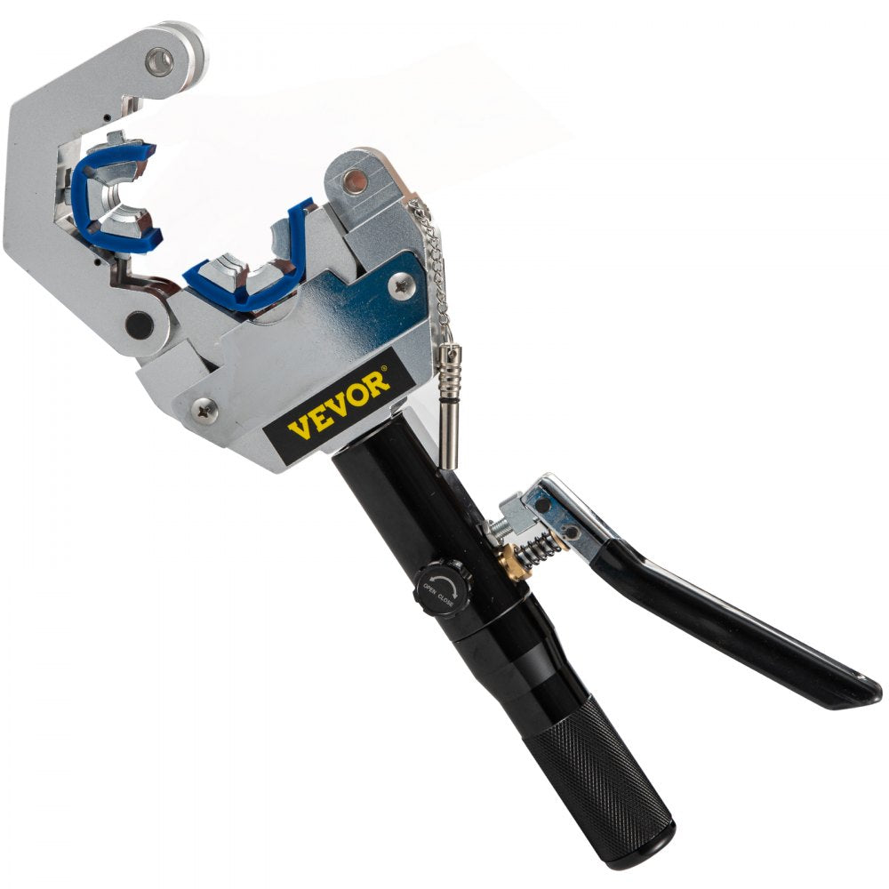 VEVOR Hydraulic Hose Crimper Hydra-Krimp 71500, Manual AC Hose Crimper Kit Air Conditioning Repair Handheld, Hydraulic Hose Crimping Tool with 7 Die Set for Barbed and Beaded Hose Fittings