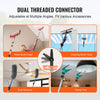 VEVOR Telescoping Pole, 7 to 30 FT Pole, Extension Multi-Purpose Pole, Sturdy Aluminum Alloy Paint Extendable Pole with Flip-Lock Design, Telescopic Pole for Painting, Dusting and Cleaning