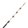 VEVOR Telescoping Pole, 7 to 30 FT Pole, Extension Multi-Purpose Pole, Sturdy Aluminum Alloy Paint Extendable Pole with Flip-Lock Design, Telescopic Pole for Painting, Dusting and Cleaning