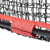 VEVOR 7x7 ft Baseball Softball Practice Net, Portable Baseball Training Net for Hitting Catching Pitching, Backstop Equipment with Bow Frame, Carry Bag, Strike Zone, 12 Balls, Tee, and Ball Collector