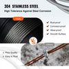 VEVOR 3/16 Inch 7x19 Stainless Steel Aircraft Cable Reel 500FT Stainless Steel Cable T304 Wire Rope Winch Cable Replacement (T304)