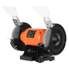 VEVOR Bench Grinder, 8-inch Single Speed Bench Grinder, 3450RPM High-Speed Table Grinders with 750W 6.2A Induction Motor, 36/60-Grit Grinding Wheel & Adjustable Eye Shield for Fast Sharpening Grinding