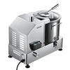 VEVOR Food Processor 9.5 qt 9 L Commercial Electric Vegetable Chopper 1800W, for Vegetables Fruit Grains Nuts, Food-Grade Stainless Steel Bowl, 110V Cutter with S-Shaped Blade, Variable Speed Dial