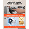 VEVOR Food Processor 6.3 qt 6 L Commercial Electric Vegetable Chopper 1800W, for Vegetables Fruit Grains Nuts, Food-Grade Stainless Steel Bowl, 110V Cutter with S-Shaped Blade, Variable Speed Dial
