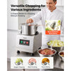 VEVOR Food Processor 3.2 qt 3L Commercial Electric Vegetable Chopper 400W, for Chopping Vegetables Fruit Grains Nuts Cheese, Food-Grade Stainless Steel Bowl, Cutter with S-Shaped Blade, 120-Volts
