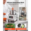 VEVOR Food Processor 3.2 qt 3L Commercial Electric Vegetable Chopper 400W, for Chopping Vegetables Fruit Grains Nuts Cheese, Food-Grade Stainless Steel Bowl, Cutter with S-Shaped Blade, 120-Volts