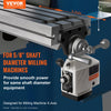 VEVOR X-Axis Power Feed for Milling Machine, 450 in-lb Torque, 0-200RPM Adjustable Rotate Speed 120V Power Table Feed Mill Feeder, for Bridgeport Some Knee Type Mills with a 5/8" End Shaft Diameter