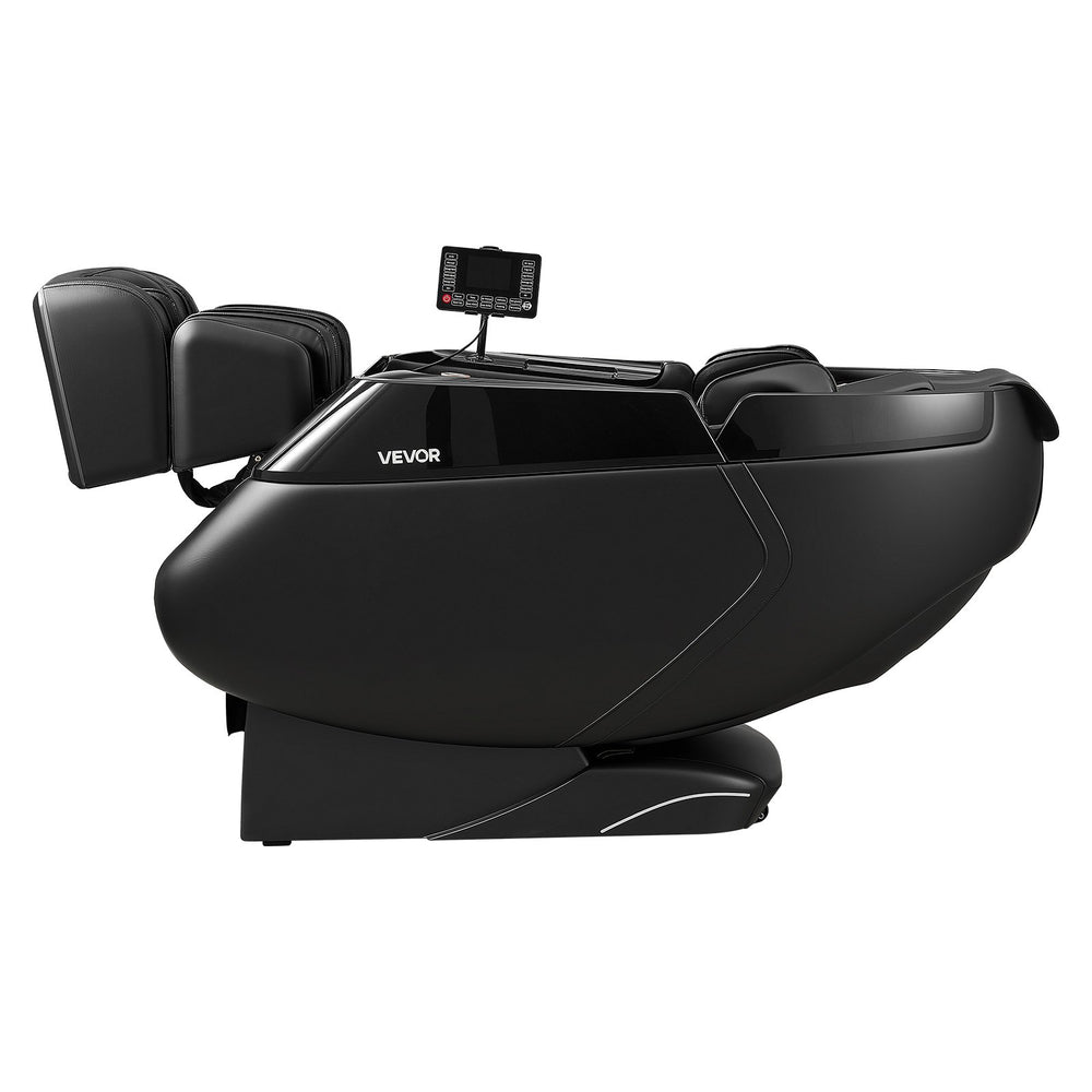 VEVOR Massage Chair, 4D Zero-Gravity Full Body Massage Chair with Extendable Footrest, Automatic Modes, Airbags, Waist & Leg Heating, Bluetooth Speaker, Touchscreen Control, for Home and Office Use