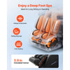 VEVOR Massage Chair, 3D Zero-Gravity Full Body Massage Chair with Extendable Footrest, Automatic Modes, Airbags, Waist & Leg Heating, Bluetooth Speaker, Touchscreen Control, for Home and Office Use