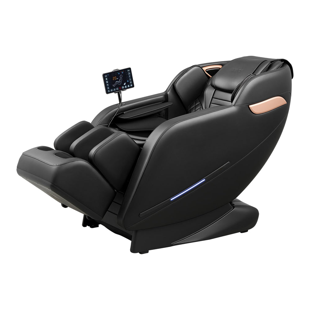 VEVOR Massage Chair, 3D Zero-Gravity Full Body Massage Chair with Extendable Footrest, Automatic Modes, Airbags, Waist & Leg Heating, Bluetooth Speaker, Touchscreen Control, for Home and Office Use