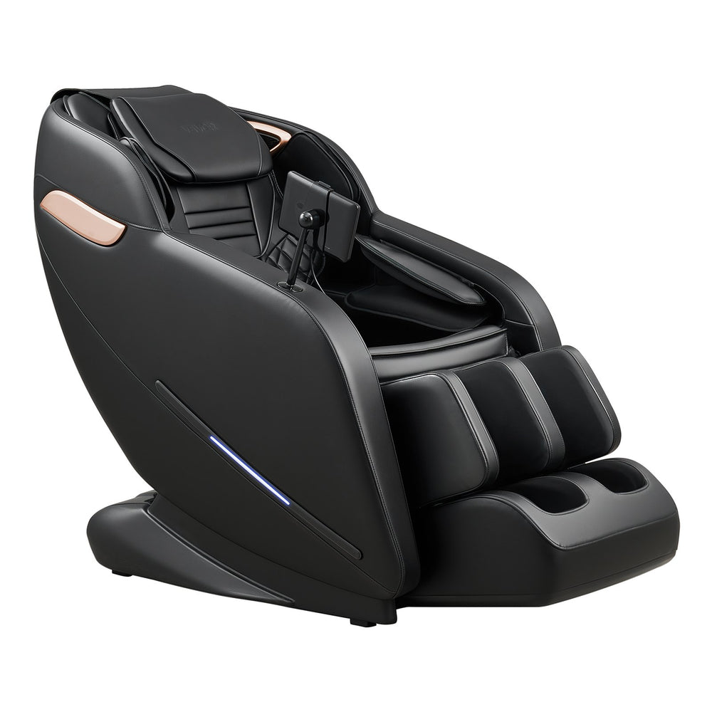 VEVOR Massage Chair, 3D Zero-Gravity Full Body Massage Chair with Extendable Footrest, Automatic Modes, Airbags, Waist & Leg Heating, Bluetooth Speaker, Touchscreen Control, for Home and Office Use