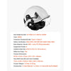 VEVOR Industrial Safety Helmet, ANSI/ISEA Z89.1 Approved ABS Hard Hat with Visor & Earmuffs, 6-Point Ratchet Suspension, Adjustable Vented Hardhat for Men & Women, for Outdoor Construction Workwear