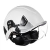 VEVOR Industrial Safety Helmet, ANSI/ISEA Z89.1 Approved ABS Hard Hat with Visor & Earmuffs, 6-Point Ratchet Suspension, Adjustable Vented Hardhat for Men & Women, for Outdoor Construction Workwear