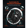 VEVOR Industrial Safety Helmet, ANSI/ISEA Z89.1 Approved ABS Safety Hard Hat with 6-Point Ratchet Suspension, Adjustable Vented Hardhat for Men Women Adults, for Outdoor Indoor Construction Workwear