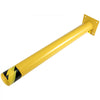 VEVOR Safety Bollard, 42 Inch Height Bollard Post, 4.5 Inch Diameter Steel Pipe Safety Bollard Post, Yellow Steel Bollard, Steel Safety Bollard with 8 Anchor Bolts, Perfect for Traffic-Sensitive Area