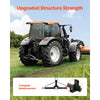 VEVOR 3 Point Trailer Hitch with 2 in Receiver, 3pt Quick Hitch Attachment for Category 1 Tractor, 3000lbs Capacity, Tow Drawbar Adapter, Compatible with Kubota, Mahindra, Ford, Yanmar, John Deere