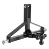 VEVOR 3 Point Trailer Hitch with 2 in Receiver, 3pt Quick Hitch Attachment, Heavy Duty Tractor Tow Drawbar Adapter, Compatible with Kubota, Mahindra, Ford, Yanmar, John Deere, Massey Ferguson