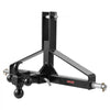 VEVOR 3 Point Trailer Hitch with 2 in Receiver, 3pt Quick Hitch Attachment, Heavy Duty Tractor Tow Drawbar Adapter, Compatible with Kubota, Mahindra, Ford, Yanmar, John Deere, Massey Ferguson