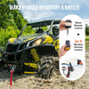 VEVOR Electric Winch, 4000 lb Line Pull Capacity, 12V DC ATV/UTV Winch with Φ3/16 in x 39 ft 7 Strands Steel Cable Roller Fairlead Wireless & Wired Remote Control, IP55 Waterproof for Towing UTV ATV