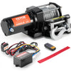 VEVOR Electric Winch, 4000 lb Line Pull Capacity, 12V DC ATV/UTV Winch with Φ3/16 in x 39 ft 7 Strands Steel Cable Roller Fairlead Wireless & Wired Remote Control, IP55 Waterproof for Towing UTV ATV
